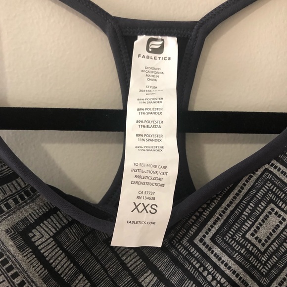 Fabletics norwalk tank geometric print - Picture 4 of 7